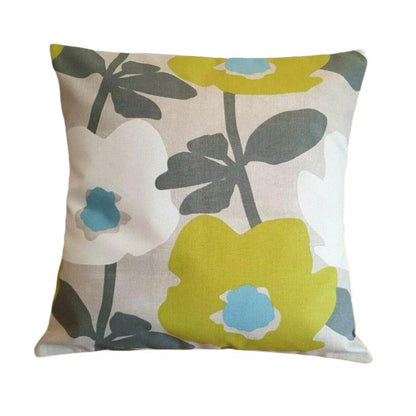 Bermondsey Floral Fennel Cushion Cover