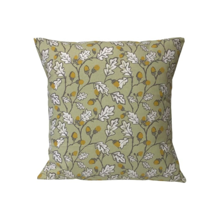 Acorn Trail Sage Green Cushion Cover