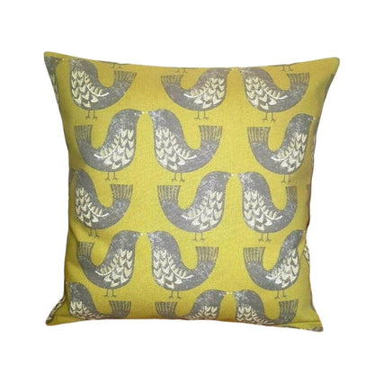 ILiv Kiwi Green Scandi Bird Cushion Cover