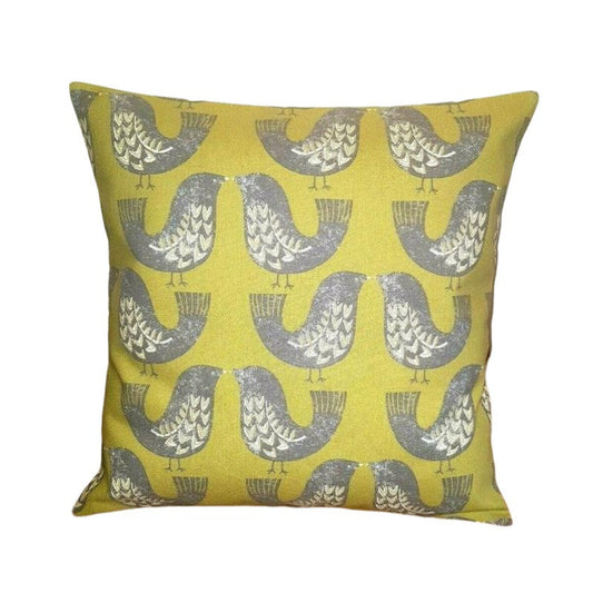 ILiv Kiwi Green Scandi Bird Cushion Cover