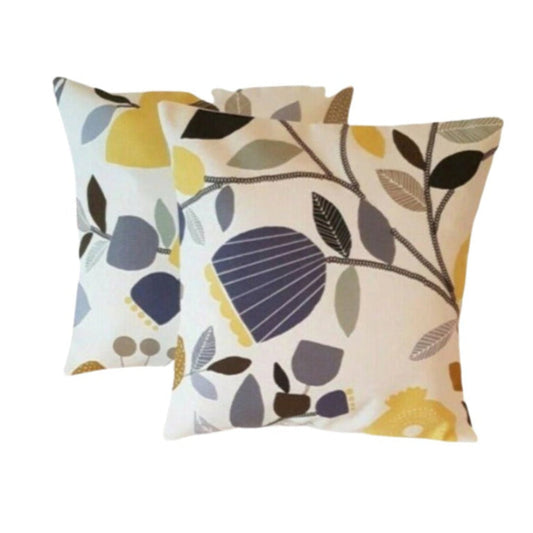 Pomegranate Trail Ochre Cushion Cover