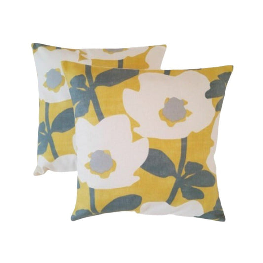 Bermondsey Saffron Cushion Cover