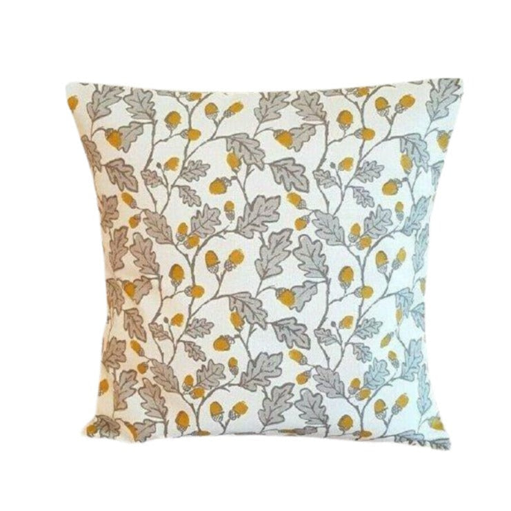 Acorn Trail Natural Cushion Cover