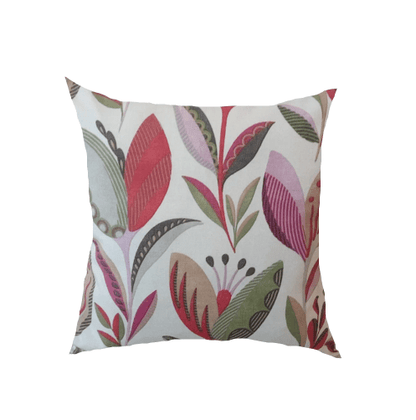 Leon Pomegranate Cushion Cover, Red Pillow Cover , Floral Pillow , Red Cushion Cover , Throw Pillow , Cushion Cover UK - CushionCoverAndDecor