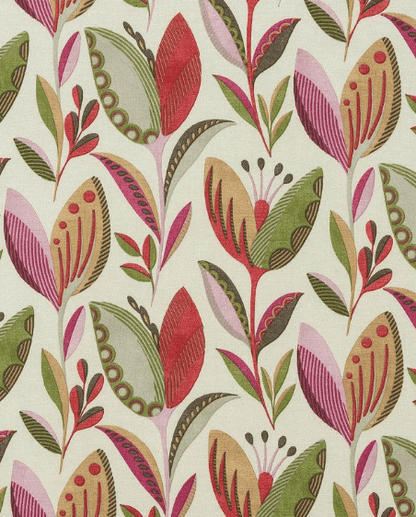 Leon Pomegranate Cushion Cover, Red Pillow Cover , Floral Pillow , Red Cushion Cover , Throw Pillow , Cushion Cover UK - CushionCoverAndDecor