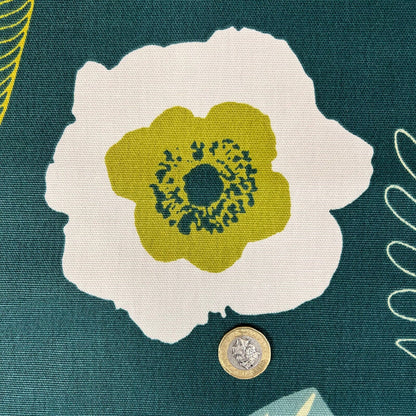 Levande Spruce Cushion Cover , Floral Pillow cover , Green Cushion , Throw Pillow Cover , Cushion Covers UK , Decorative Cushion - CushionCoverAndDecor