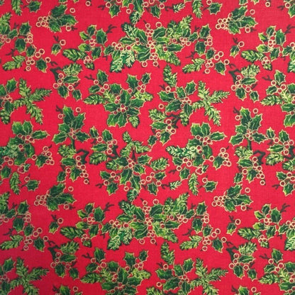 Luxury Christmas Holly Tablecloth Available In Many Sizes - CushionCoverAndDecor
