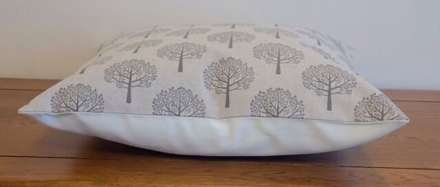 Mulberry Tree Cushion Cover , Natural Beige Pillow cover , Grey Pillow Sham 10" 12" 14" 16" 17" 18" 20" 22" 24" 26" - CushionCoverAndDecor