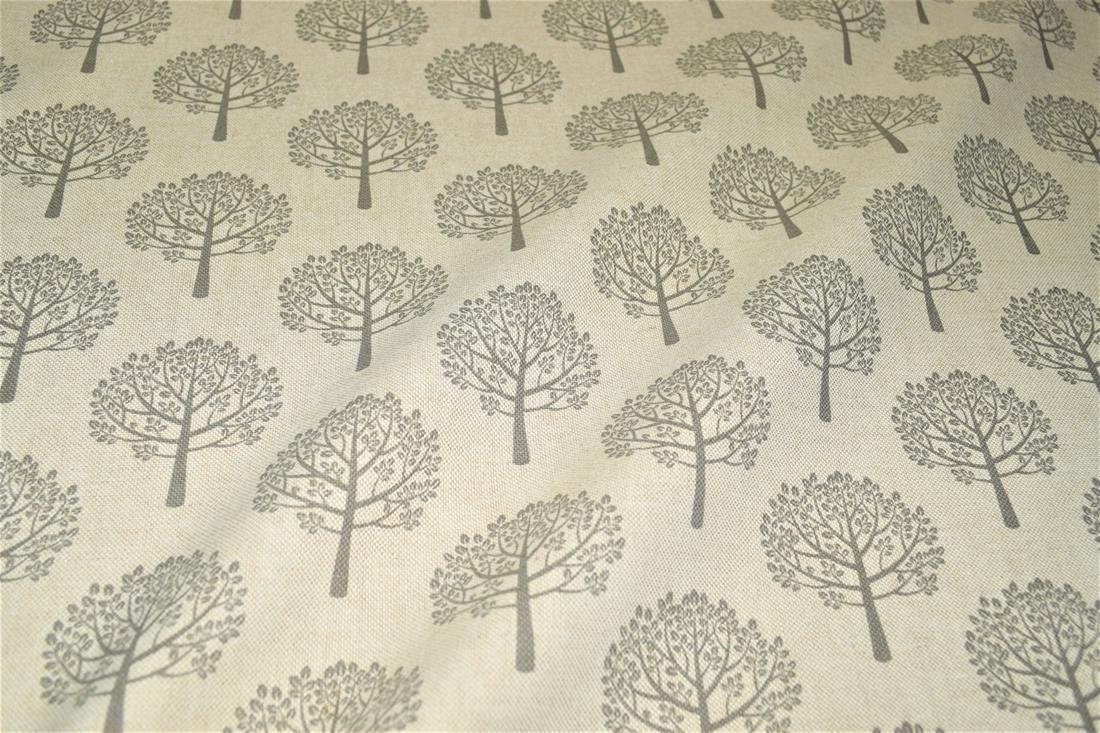 Mulberry Tree Cushion Cover , Natural Beige Pillow cover , Grey Pillow Sham 10" 12" 14" 16" 17" 18" 20" 22" 24" 26" - CushionCoverAndDecor