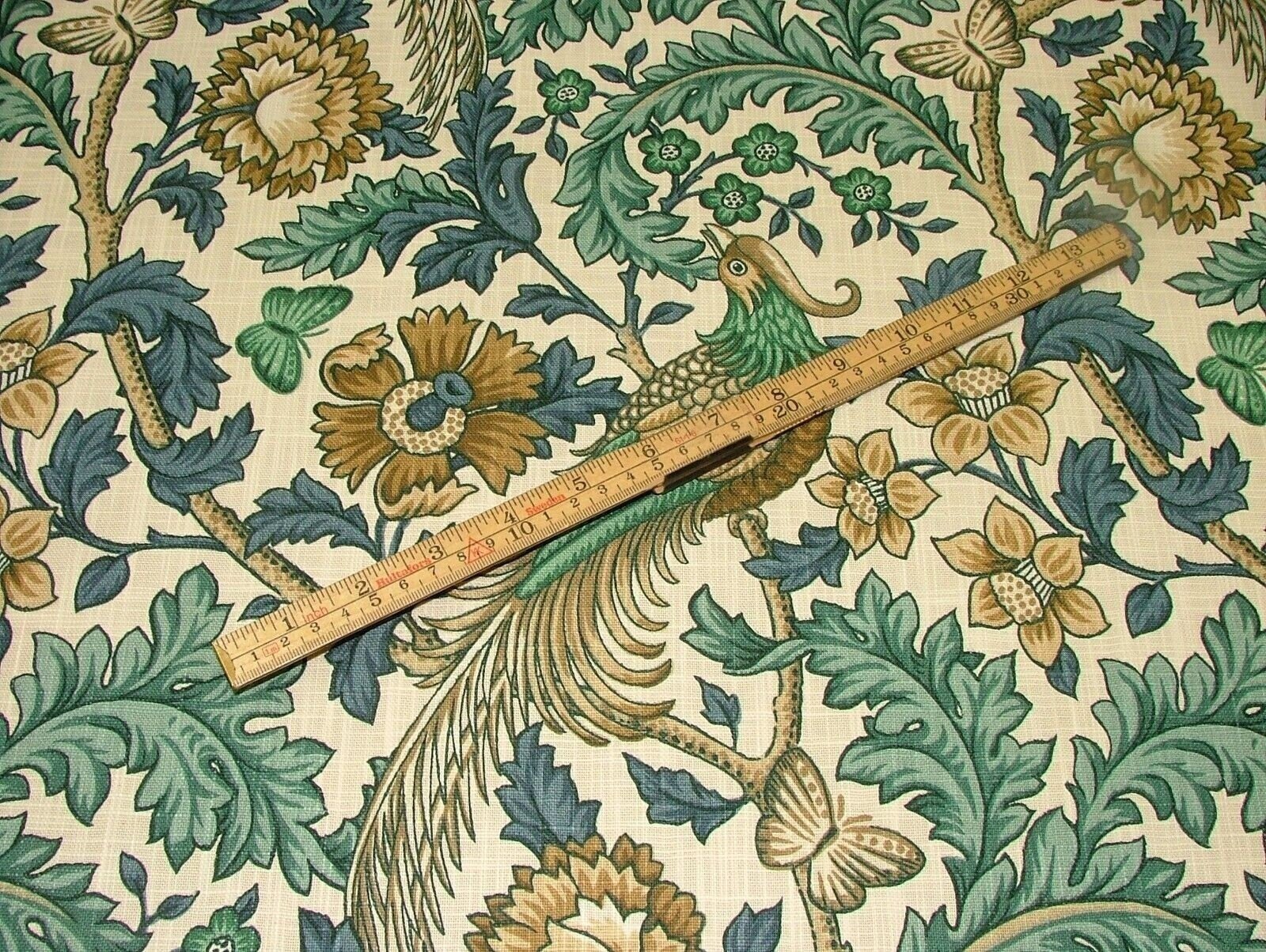 Oakmere Verdigris Cushion Cover , Birds Pillow cover , Green Cushion Cover , Throw Pillow Cover , Cushion Covers UK , Decorative Cushion - CushionCoverAndDecor