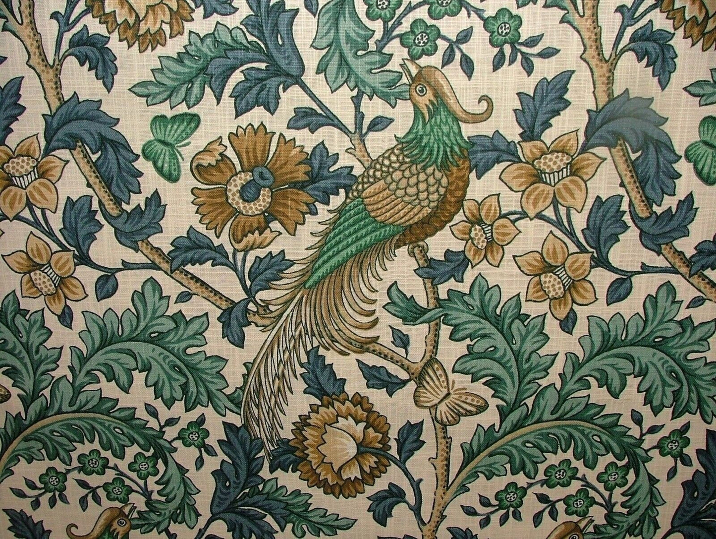 Oakmere Verdigris Cushion Cover , Birds Pillow cover , Green Cushion Cover , Throw Pillow Cover , Cushion Covers UK , Decorative Cushion - CushionCoverAndDecor