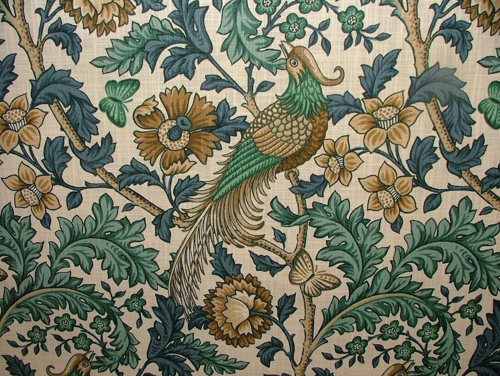 Oakmere Verdigris Cushion Cover , Birds Pillow cover , Green Cushion Cover , Throw Pillow Cover , Cushion Covers UK , Decorative Cushion - CushionCoverAndDecor