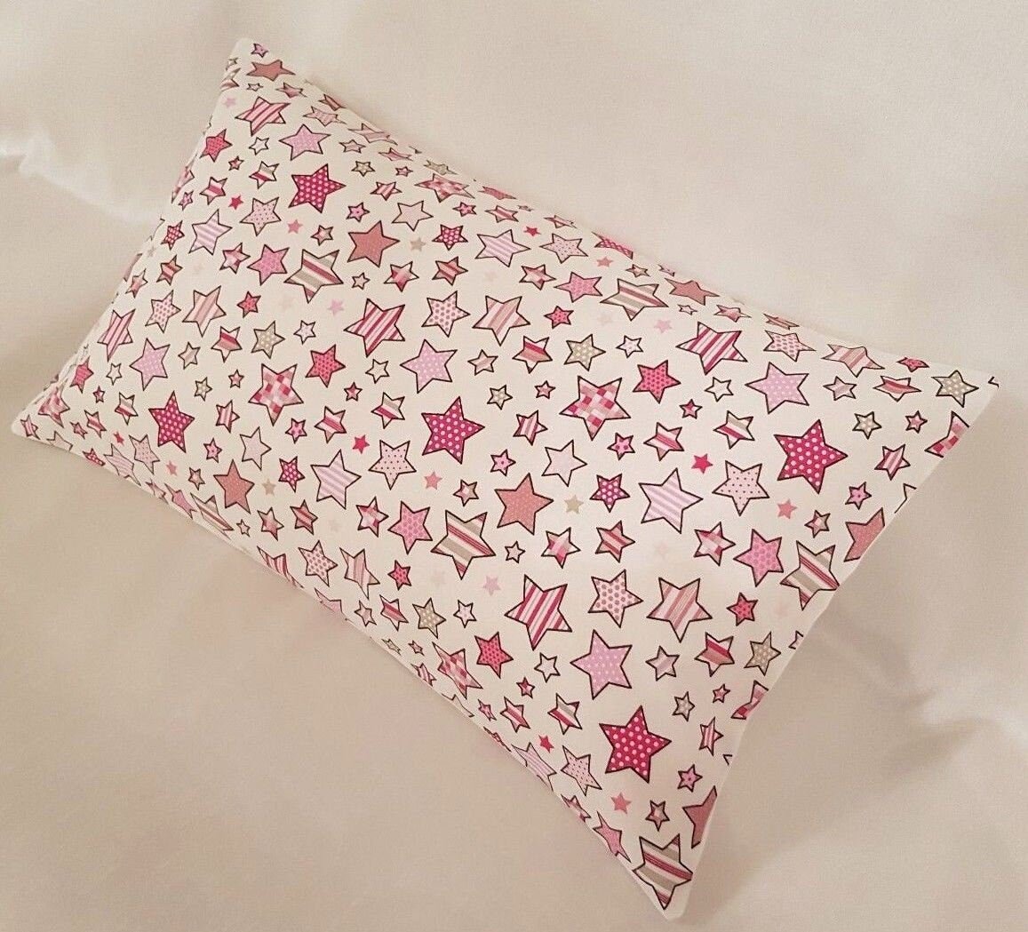 Pink Stars Children Cushion Cover - CushionCoverAndDecor
