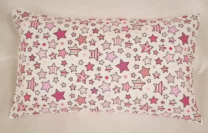 Pink Stars Children Cushion Cover - CushionCoverAndDecor
