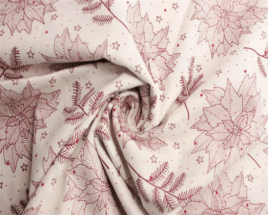 Poinsettia Christmas Tablecloth Available In Many Sizes - CushionCoverAndDecor