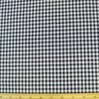 Round Gingham Mini Check Tablecloth - CushionCoverAndDecor