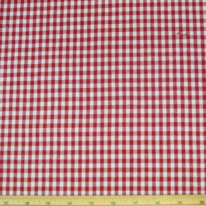 Round Gingham Mini Check Tablecloth - CushionCoverAndDecor