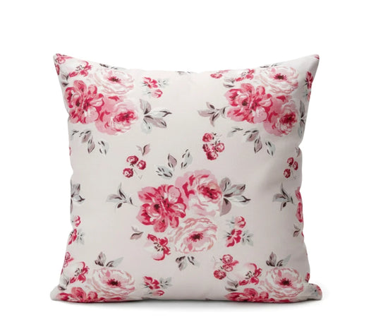 Cath Kidston Brampton Bunch Raspberry Cushion Cover