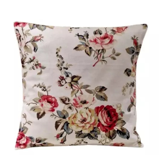 Cath Kidston Garden Rose Multi Red Cushion Cover