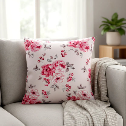 Cath Kidston Brampton Bunch Raspberry Cushion Cover
