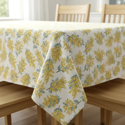 Mimosa Blossom Citrine Tablecloth by Cath Kidston