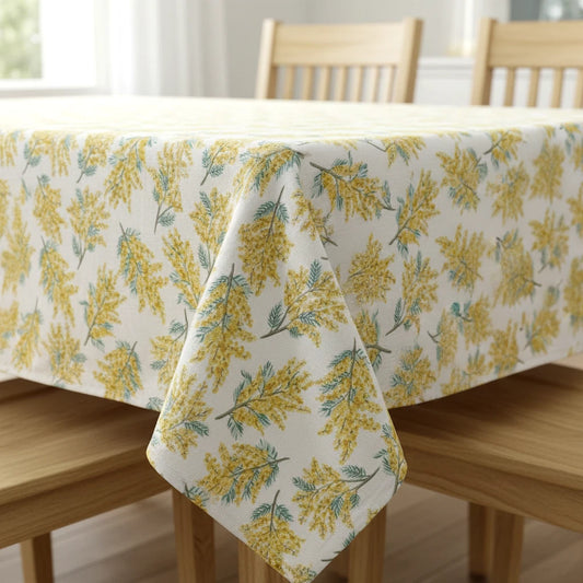 Mimosa Blossom Citrine Tablecloth by Cath Kidston