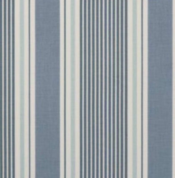 Sail Stripe Cushion Cover , Stripe Navy Blue Pillow Cover , Nautical Striped Marine Blue Cushion 10" 12" 14" 16" 17" 18" 20" 22" 24" 26" - CushionCoverAndDecor