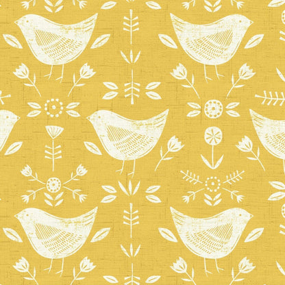 Scandi Birds Tablecloth , Easter Tablecloth , Scandi Narvic Birds Tablecloth , Rectangle Tablecloth , Round Tablecloth , Tablecloth UK - CushionCoverAndDecor