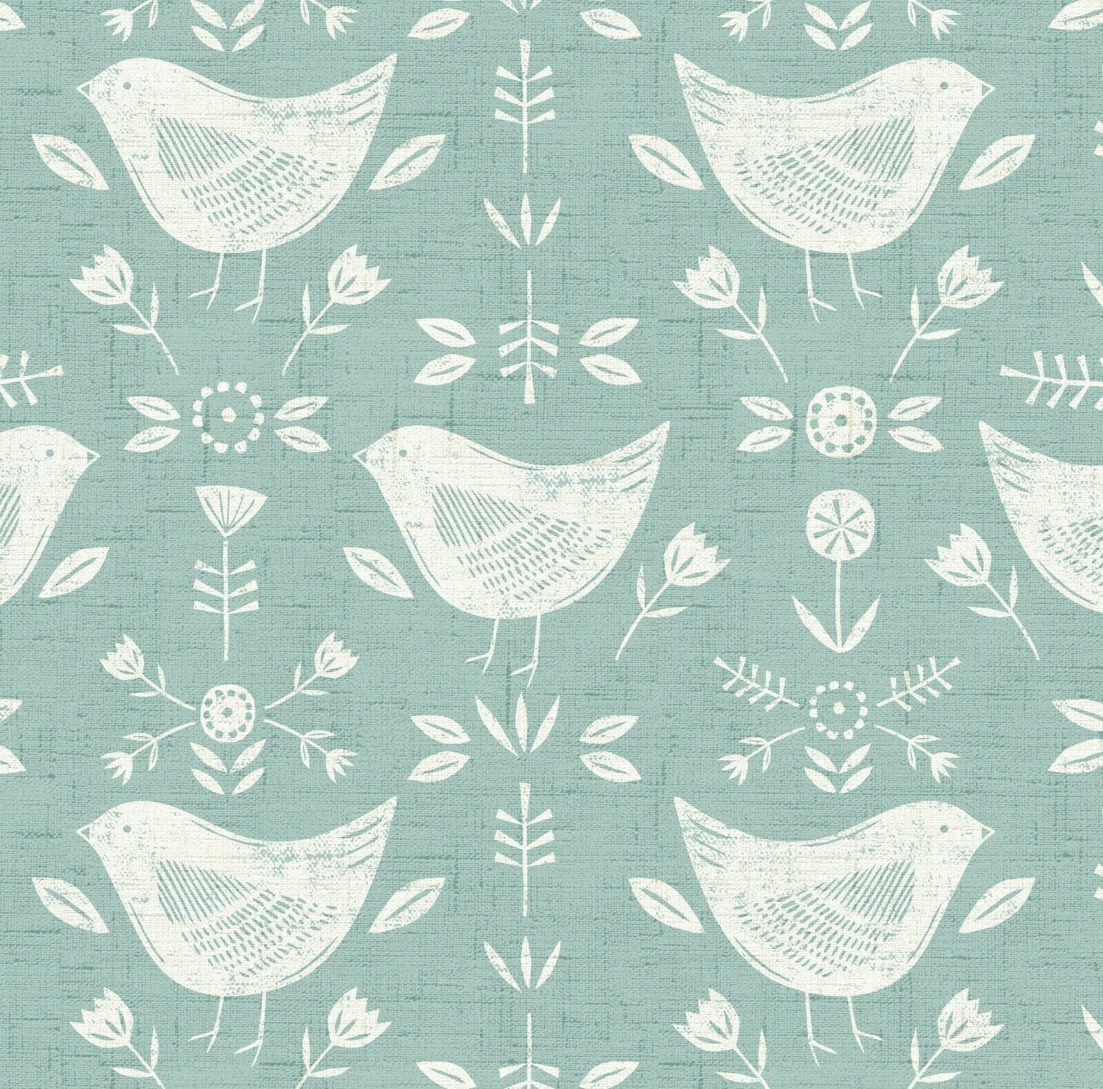 Scandi Birds Tablecloth , Easter Tablecloth , Scandi Narvic Birds Tablecloth , Rectangle Tablecloth , Round Tablecloth , Tablecloth UK - CushionCoverAndDecor