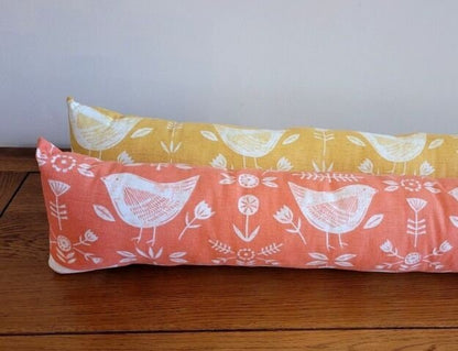 Scandinavian Birds Door Draught Excluder - CushionCoverAndDecor
