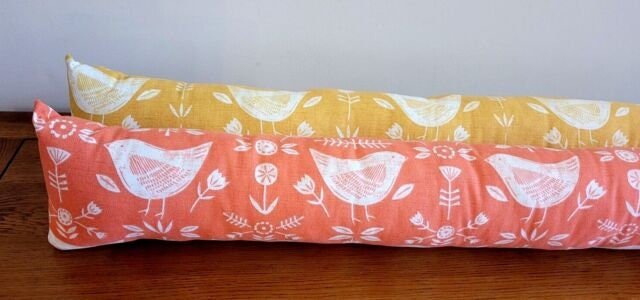 Scandinavian Birds Door Draught Excluder - CushionCoverAndDecor