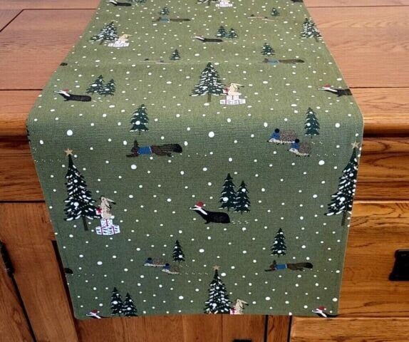 Sophie Allport Festive Forest Table Runner - CushionCoverAndDecor