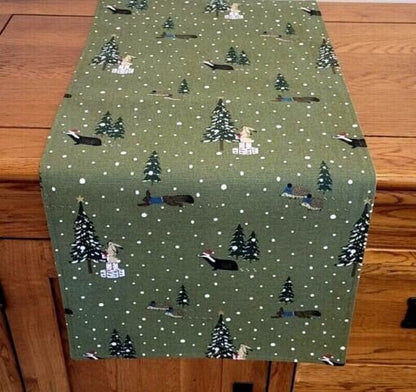 Sophie Allport Festive Forest Table Runner - CushionCoverAndDecor