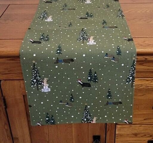 Sophie Allport Festive Forest Table Runner - CushionCoverAndDecor