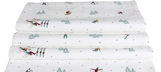 Sophie Allport Skiing Table Runner - CushionCoverAndDecor