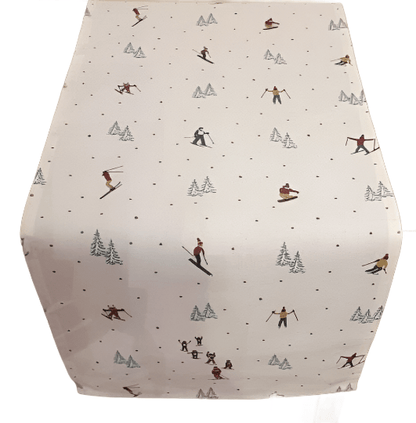 Sophie Allport Skiing Table Runner - CushionCoverAndDecor