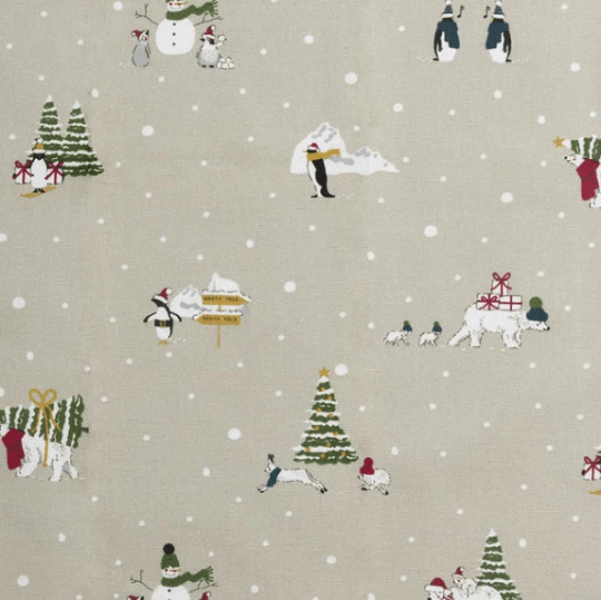 Sophie Allport Snow Season Christmas Table Runner - CushionCoverAndDecor