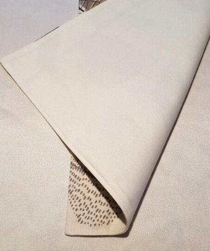 Table Runner 36" 48" 54" 60" 64" 72" 84" 96" 104" Fryetts Narvik Yellow Mustard Bird Design Handmade 100% Cotton - CushionCoverAndDecor