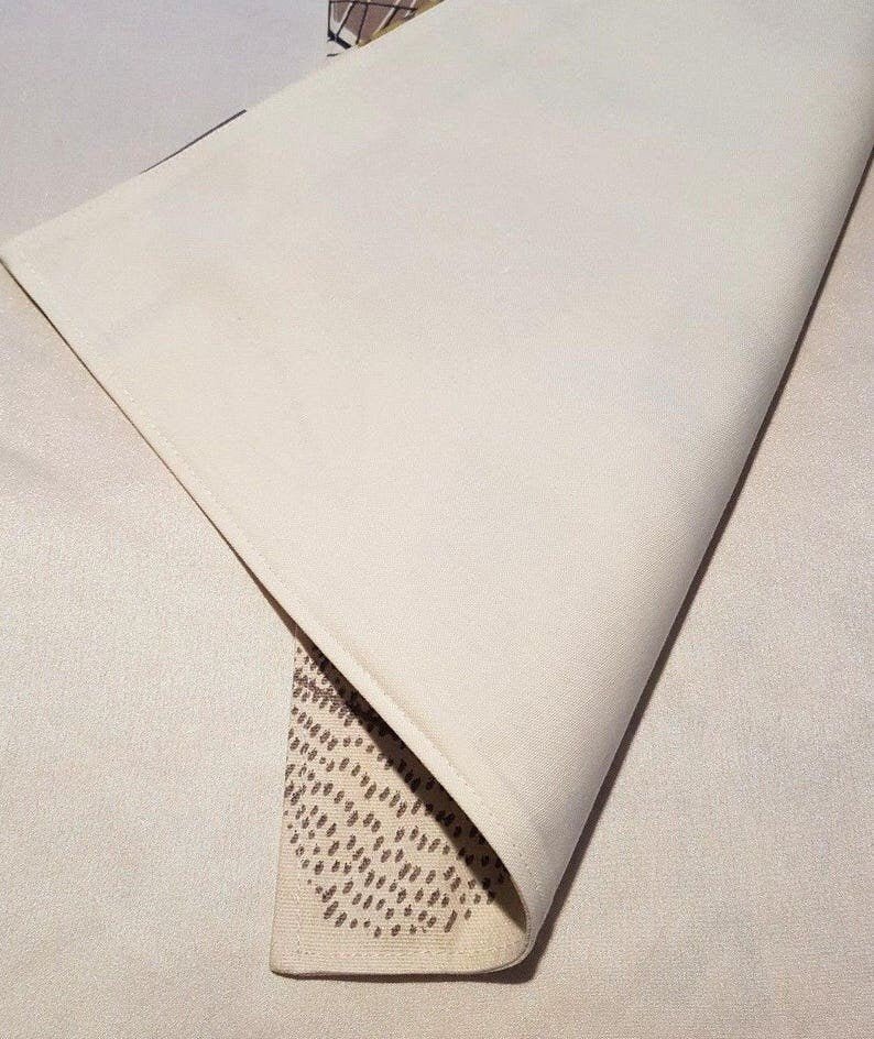 Table Runner Dandelion Floral Ochre Yellow Blue Grey Design 36" 48" 54" 60" 64" 72" 84" 96" 104" Handmade 100% Cotton - CushionCoverAndDecor