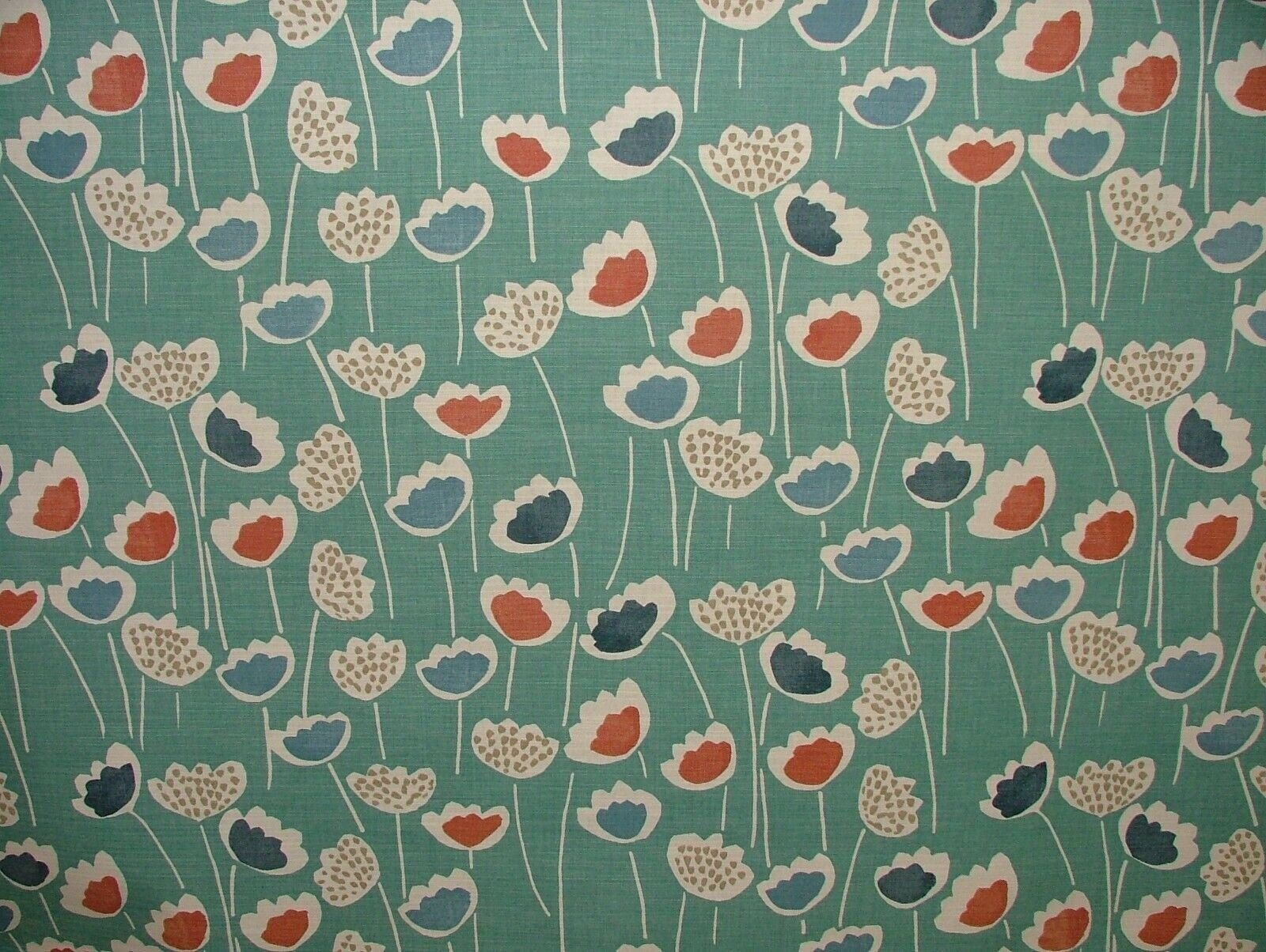Tablecloth Clara Scandi Floral , Floral Napkins , Floral Tablecloth , Tablecloth UK 100% Cotton - CushionCoverAndDecor