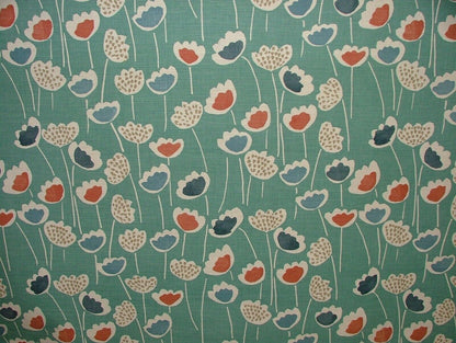 Tablecloth Clara Scandi Floral , Floral Napkins , Floral Tablecloth , Tablecloth UK 100% Cotton - CushionCoverAndDecor