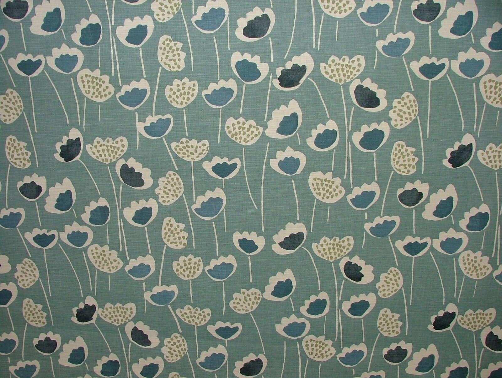 Tablecloth Clara Scandi Floral , Floral Napkins , Floral Tablecloth , Tablecloth UK 100% Cotton - CushionCoverAndDecor