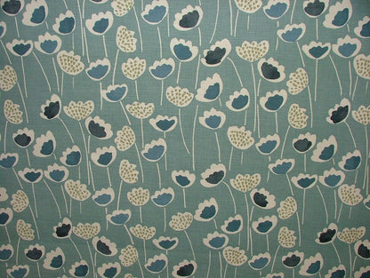 Tablecloth Clara Scandi Floral , Floral Napkins , Floral Tablecloth , Tablecloth UK 100% Cotton - CushionCoverAndDecor