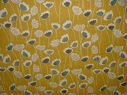 Tablecloth Clara Scandi Floral , Floral Napkins , Floral Tablecloth , Tablecloth UK 100% Cotton - CushionCoverAndDecor