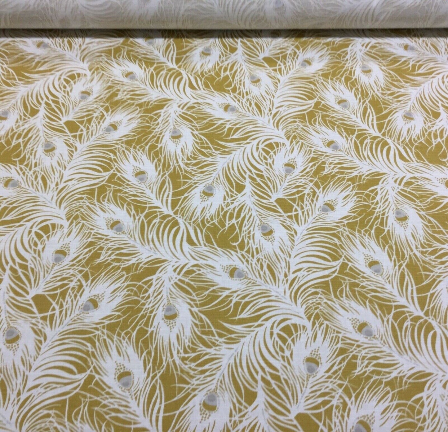 Tablecloth Harper Peacock Feather , Clarke and Clarke Design , Tablecloth UK , - CushionCoverAndDecor