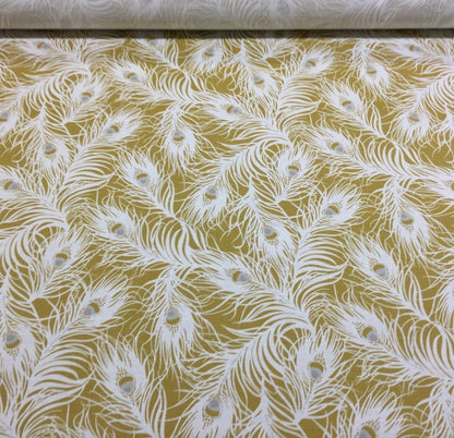 Tablecloth Harper Peacock Feather , Clarke and Clarke Design , Tablecloth UK , - CushionCoverAndDecor