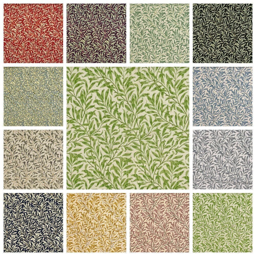 Tablecloth William Morris Willow Design , Leaves Tablecloth , Round Tablecloth , Square Tablecloth , Tablecloth UK - CushionCoverAndDecor