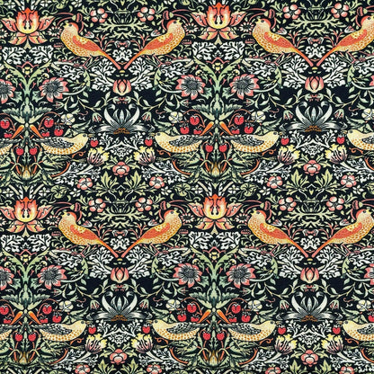 William Morris Strawberry Thief Cotton Tablecloth - CushionCoverAndDecor